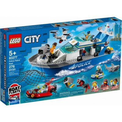 LEGO® City 60277 Policejní hlídková loď