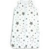Zavinovačka SENSILLO spací obleček EUCALYPTUS Bílý s hvězdičkama