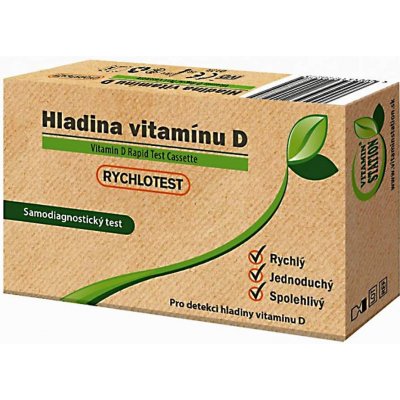 Vitamin Station Rychlotest Hladina vitamínu D – Zbozi.Blesk.cz