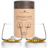 Sklenice Alaskan Maker designové sklenice na whisky Fuji & Denali 2x 350 ml