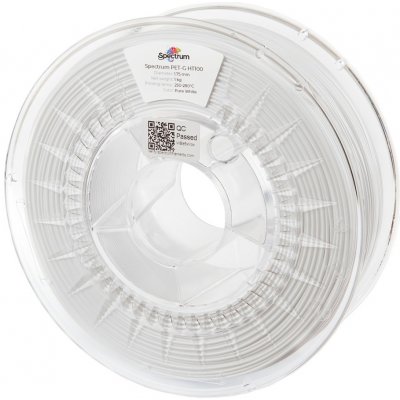 Spectrum PET-G HT100 1.75mm 1kg Bílá - Pure White – Zboží Živě