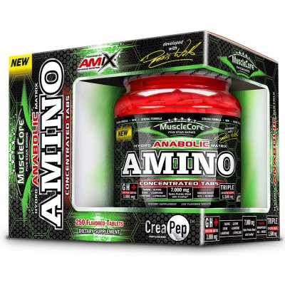 Amix MuscleCore Anabolic Amino 250 tablet – Zbozi.Blesk.cz