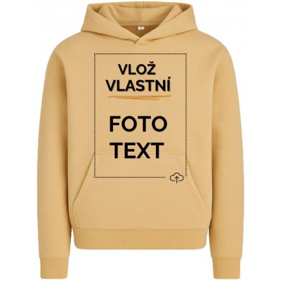 Mikina s potiskem Béžová – Hledejceny.cz