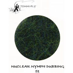 Tommi-Fly Dubbing Nuclear Nymph Dubbing Green Black