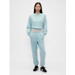 GAP Tepláky High Rise Boyfriend Modrá – Zboží Mobilmania