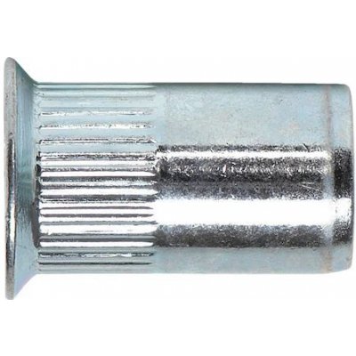 Matice nýtovací M5 ZH RT (0.5-2.0) A2 mikro matice nýtovací, zapuštěná hlava, rýhované tělo, nerez – Zboží Mobilmania