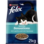 Felix Seaside Sensations losos treska tmavá a zelenina 4 x 2 kg – Sleviste.cz