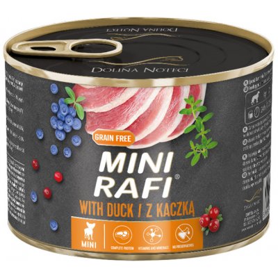 Dolina Noteci Rafi Adult Dog Mini Duck 185 g