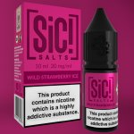 Sic!Salts Salt Wild Strawberry Ice 10 ml 20 mg – Zboží Mobilmania