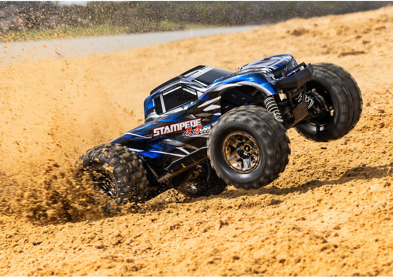 Traxxas Stampede 4x4 VXL RTR červený 1:10