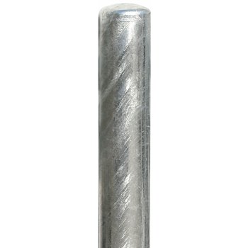 Procity Zahrazovací ocelový sloupek s jednoduchou hlavicí Barva: pouze žárové zinkování, Průměr sloupku: Ø 90 mm