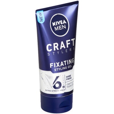 Nivea Men Craft Stylers Fixating gel na vlasy pro vysoký lesk 150 ml