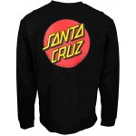 Santa Cruz Classic Dot Chest L/S T-Shirt Black – Sleviste.cz