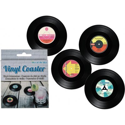 Out Of The Blue Podložky pod sklenice LP desky – Hledejceny.cz