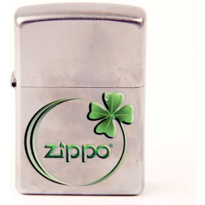 Zippo satin finish color cClover Circledc – Zboží Mobilmania
