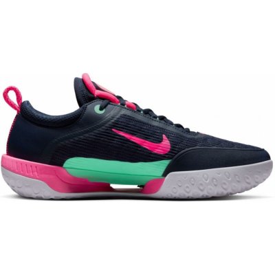 Nike Zoom Court NXT - obsidian/green glow/white/hyper pink – Zboží Mobilmania