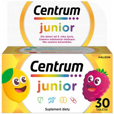 Centrum Junior Multivitamíny od A do Z pro děti od 3 let 30 tablet – Hledejceny.cz