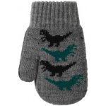 Be Snazzy Dětské zimní pletené rukavice Dinosauři Tmavě šedé – Hledejceny.cz