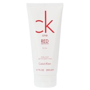 Calvin Klein CK One Red Edition for Her sprchový gel 200 ml