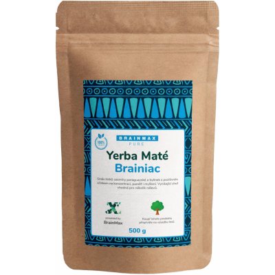 Brainmax Pure Organic Yerba Maté Brainiac 500 g