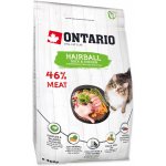Ontario Cat Hairball 0,4 kg – Sleviste.cz