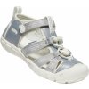 Dětské trekové boty Keen Seacamp II Cnx Children silver/star white