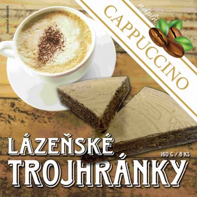 Clip Lázeňské trojhránky cappuccino 175 g – Zboží Dáma