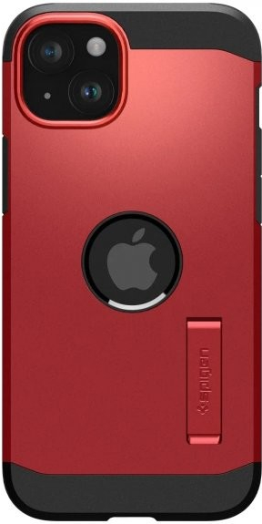 Spigen Tough Armor MagFit MagSafe iPhone 15 - červené
