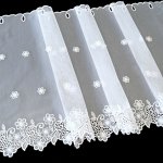 Vitrážová záclona Rosita bez obšití 70 – Hledejceny.cz