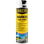 Den Braven ZNAČKOVACÍ SPREJ Distyk / MARKER FLUO SPRAY, sprej 500 ml, bílá – Sleviste.cz