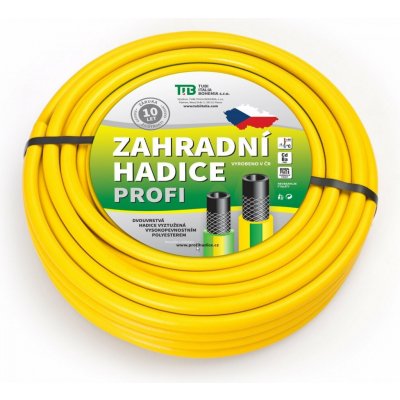 Agrikol zahradní hadice černo - žlutá Profi 1/2" bal. 25 m – Zbozi.Blesk.cz
