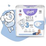 BELLA HAPPY Baby Midi 5-9 kg Big Pack 70 ks – Zboží Mobilmania