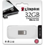 Kingston DataTraveler Micro 3.1 32GB DTMC3/32GB – Hledejceny.cz