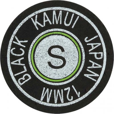 Kamui kůže na tágo Black Original Soft 12 mm – Zboží Mobilmania