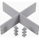 Cemux příborník VARIO spojka kříž antracit – Zboží Dáma