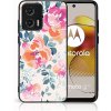 Pouzdro a kryt na mobilní telefon Motorola PROTEMIO MY ART Ochranný kryt pro Motorola Moto G73 5G BLOSSOM (160) 76200