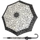 Doppler Fiber Flex AC Black&White Paisley dámský holový vystřelovací deštník