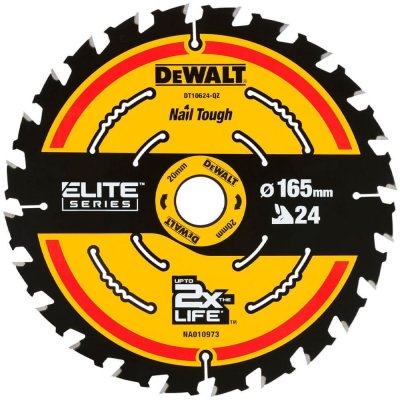 DeWALT DT10624 Pilový kotouč 165x20mm 24zubů