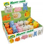 Lena Zvířátka stříkací Veselá farma gumová 6 druhů – Zbozi.Blesk.cz