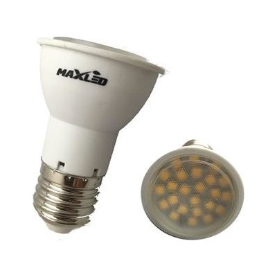 MAX LED LED žárovka E27 JDR 24 SMD 3.5W, teplá bílá 20150