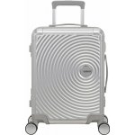 American Tourister SOUNDBOX ALU SPINNER 55/20 TSA stříbrná 39 l – Zboží Dáma