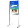 Stojan na plakát Jansen Display Informační stojan Info Board oboustranný A1 594 x 841 mm