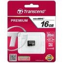 Transcend microSDHC 16 GB Class 10 TS16GUSDC10