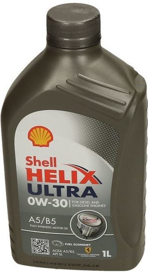 Shell Helix Ultra A5/B5 Engine Oil - 0W-30 - 1Ltr