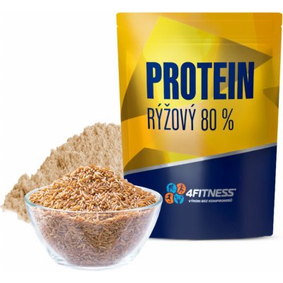 4fitness.cz Rýžový protein 80 1000 g – Hledejceny.cz