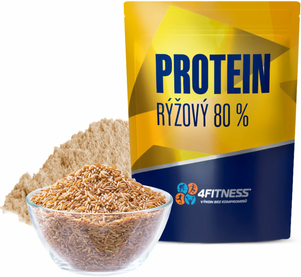 4fitness.cz Rýžový protein 80 1000 g
