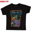 Dětské tričko Rock Off tričko metal Mastodon Space Owl černá