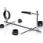 Master Series Imprisoned Metal Stockade with Dildo – Zboží Dáma