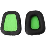 eses náušníky pro sluchátka Razer Chimaera Electra V2 7.1 černé se zeleným vnitřkem kožené – Zbozi.Blesk.cz