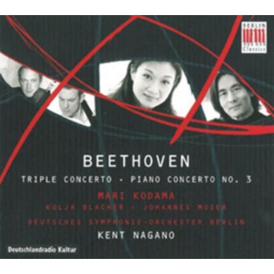 Beethoven Ludwig Van - Triple Concerto No. 3 -Digipack Edition CD – Hledejceny.cz
